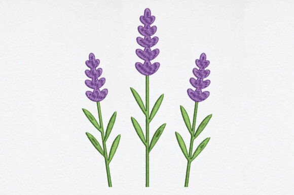 Lavender Flower Embroidery Review